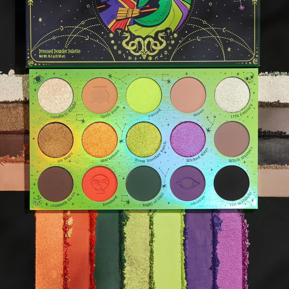 Colourpop Hocus Pocus All Hallows Eve eyeshadow palette